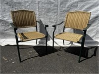 (2) Patio Arm Chairs