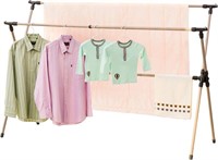 Clothes Drying Rack, Adjustable and Foldable