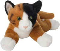 Small Plush Stuffed Animal Calico Cat