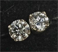 $800 14K  Lab Diamond 0.2Ct Earrings