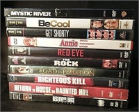 10 DVDs, The Rock, Get Shorty