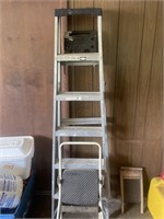 6 foot tall ladder, Costco stool