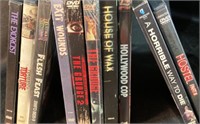 10 DVDs, including The Exorcist