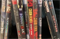 10 DVDs, Jurassic World, Creepshow,