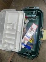 Plastic tacklebox, tool
