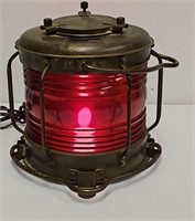 Japanese Nautical Red Light Lantern