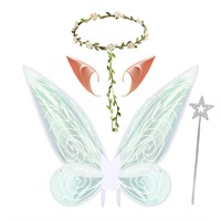 Lot Of 10 Fairy Wings Costume Set,