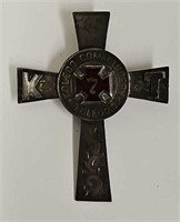 c1900 Masonic Knights Templar Pin