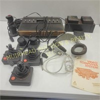 ATARI VIDEO GAMING SYSTEM UNTESTED ACCESSORIES,