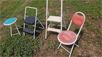 Folding Stools and Step Ladders