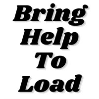 Bring Help To Load - $50 Charge For Items Left