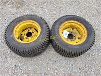 John Deere  Rims and Tires 23x10 1/2 x12
