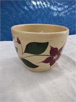 Vintage Watt Pottery Star Flower Bowl.