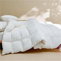 Airluck King Size Down Comforter  106x90  White