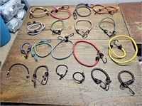 19 Various Sized BUNGEE Cords