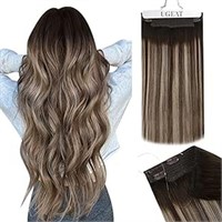 Ugeat Balayage Hair Extensions Human Hair 18inch