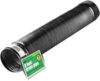 Landscaping Drain Pipe, 4-Inch by 8-Feet
