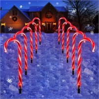 (3) Boxes of Candy Cane Lights, 10 ea. bx