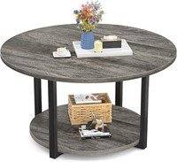 Round Coffee Table, Grey