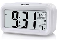 Miowachi Digital Alarm Clocks for Bedrooms