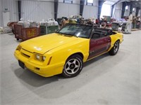 INOPERABLE 1986 Ford Mustang Automobile 1FABP2731G