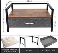 Pet Bed Frame with Drawer