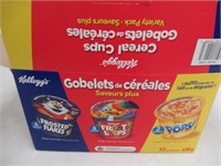 12-Pk Kellogg’s Cereal Variety Pack, 638g