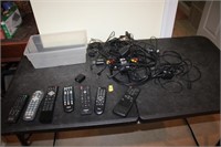 Remotes, cords, chargers
