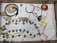 Costume Jewelry Lot, Jade  Butterfly, Mexico, ++