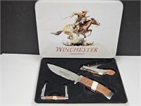 Limited Edition Winchester Knife Set in Tin