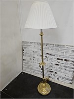 Brass Finish Touch Lamp  Floor Lamp 56" high
