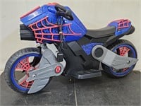 Battery Powered Working Spiderman Motorcycle Bike