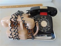 Two vintage Telephones