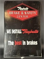 Raybestos Brake & Safety Center Advertising Sign