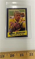Maxx Autographed Bobby Hamilton 1991 Rookie of