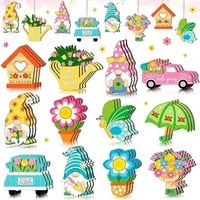 36 Pieces Spring Flower Ornaments Spring Hanging