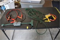 Drop cord, timer, cables, weed eater string