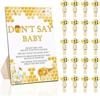 51 Pcs Baby Shower Game Supplies Include Don't