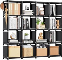 Mavivegue Bookshelf,16 Cube Storage