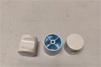 (New) 1" X 1 "Round & Curve Cabinet Knobs- 21 pcs