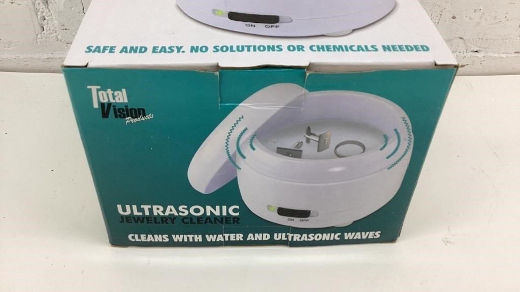 New in box ultrasonic jewelry cleaner