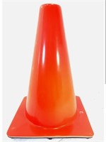 2 pcs Uline 12" Orange Traffic Cone Sports