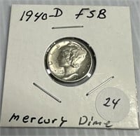 1940-D  FSB Mercury Dime