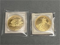 (2) Double Eagle Proof Coins