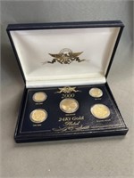 2000 U.S. Gold Plated Coins