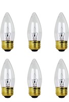 (New) 40W  Incandescent Clear Chandelier Light