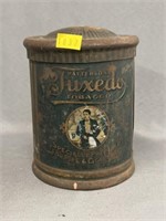 Tuxedo Tobacco Canister
