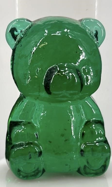 Wilkerson Green Uv Reactive Teddy Bear