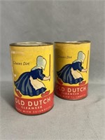 (2) New Old Stock Cleanser Cans