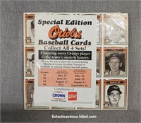1990s Orioles Special Edition Baseball Cards